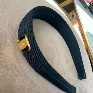 Authentic Salvatore Ferragamo Headband in Black